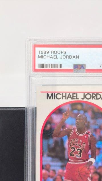 NBA Hoops Michael Jordan - PSA 9 Graded card