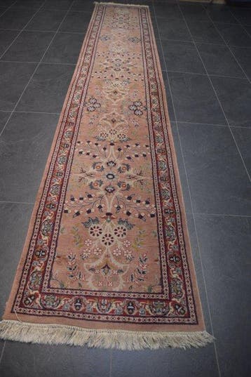 Tabriz - Loper - 446 cm - 78 cm, Nieuw