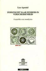 Zoektocht naar eenheid in verscheidenheid 9789054873181, Verzenden, Gelezen, Leo Apostel