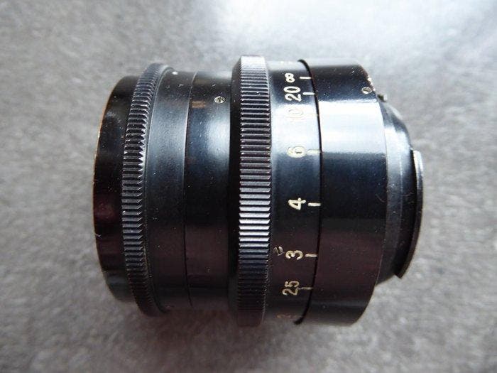 Carl Zeiss Jena Biotar 2/5,8cm schwarz | Prime lens, Audio, Tv en Foto, Fotocamera's Analoog