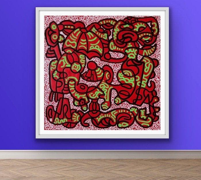 Frantisek Florian - MOGA-DI XL, Antiek en Kunst, Kunst | Schilderijen | Modern