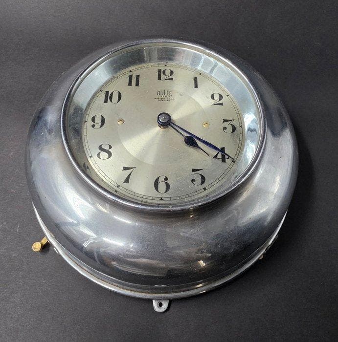 Klok - Art Deco - Gietijzer - 1910-1920 - Bulle Clock, Antiquités & Art, Antiquités | Horloges