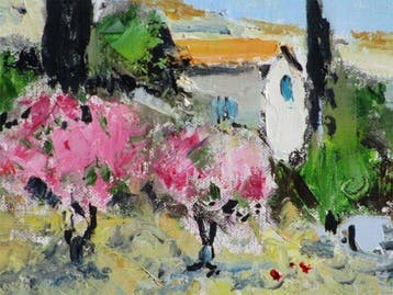 Constant René (XXI) - Printemps provençal, Antiek en Kunst, Kunst | Schilderijen | Klassiek