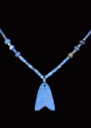 West-Aziatisch lapis lazuli Kralenketting (Zonder