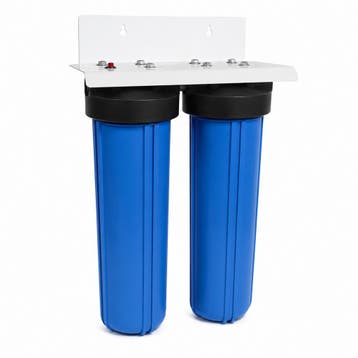 2 fase 20inch BigBlue Filterhuis Aansluiting 1inch, Verzenden