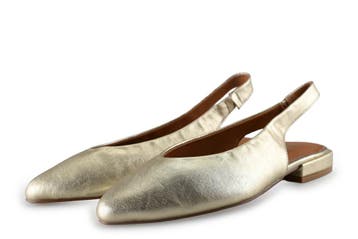 Blasz Sleehakken in maat 37 Goud, Kleding | Dames, Overige kleuren, Verzenden, Zo goed als nieuw, Schoenen met hoge hakken