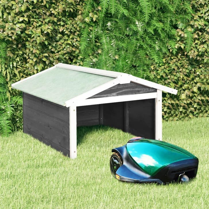 vidaXL Overkapping voor grasmaaier 72x87x50 cm vurenhout, Jardin & Terrasse, Tondeuses à gazon, Envoi