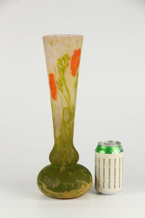 Daum Frères, Daum Nancy - Vaas - Glas, Antiquités & Art, Antiquités | Meubles | Chaises & Canapés
