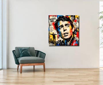 PLM-Art - Brel Pop Art