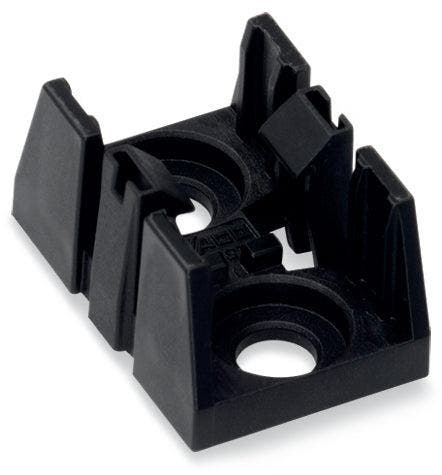 Wago 890-1622 2 Pôles Distribution Embase De Montage Noire -, Doe-het-zelf en Bouw, Elektriciteit en Kabels, Verzenden