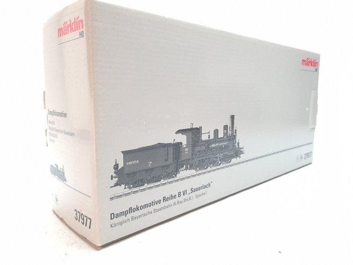 Märklin H0 - 37977 - Stoomlocomotief met tender (1) - B VI, Hobby & Loisirs créatifs, Trains miniatures | HO