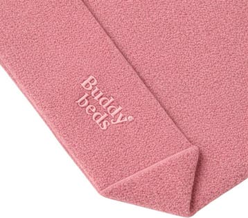 Buddy Beds Bouclé Dusty Pink Hoes – Hondenmand Hoes – Zachte, Verzenden