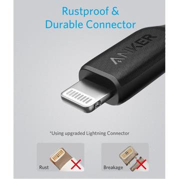 Powerline 3 Oplaadkabel voor iPhone Lightning - 2.4A, Verzenden, Nieuw