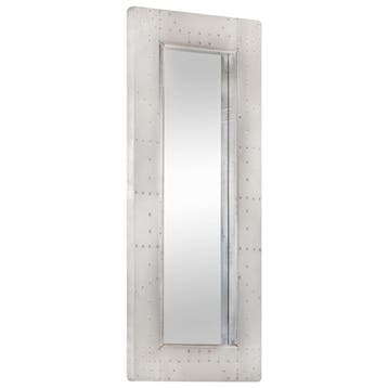 vidaXL Spiegel luchtvaartstijl 110x50 cm metaal, Huis en Inrichting, Verzenden, Nieuw
