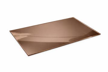 Bruinkleurige acrylplaatspiegel voor (laser)snijden en grav, Verzenden, Nieuw