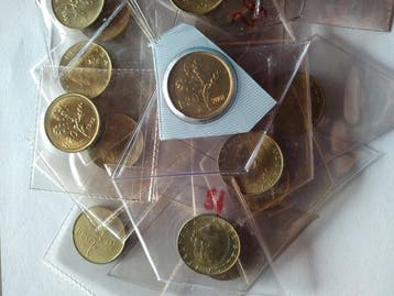 Italië, Republiek 20 Lire 1968- 2001 (Zonder minimumprijs), Postzegels en Munten