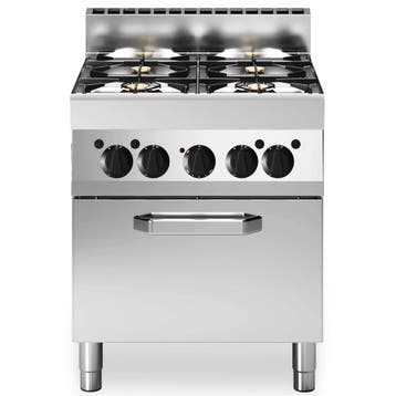 Fornuis + Heteluchtoven | FUN 650 | Gas/Elektrisch | 4, Verzenden, Nieuw in verpakking