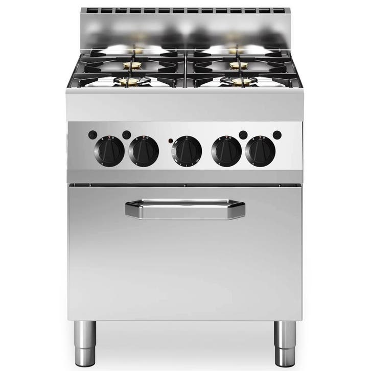 Fornuis + Heteluchtoven | FUN 650 | Gas/Elektrisch | 4, Zakelijke goederen, Horeca | Keukenapparatuur, Nieuw in verpakking, Verzenden