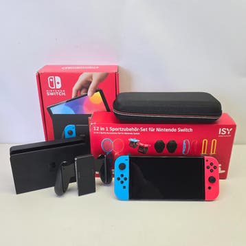 Nintendo Switch Oled Incl. Accessoires | Nette Staat, Ophalen of Verzenden, Nieuw