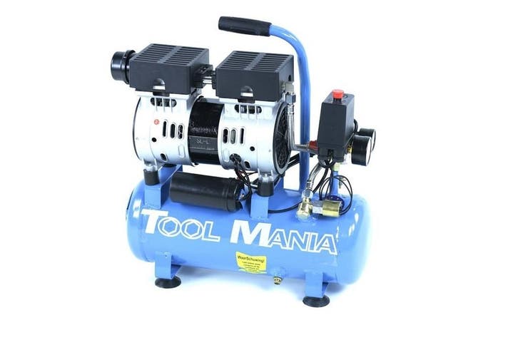 TM 6 Liter Professionele Low Noise Compressor 1HP 230v, Auto diversen, Autogereedschap, Verzenden