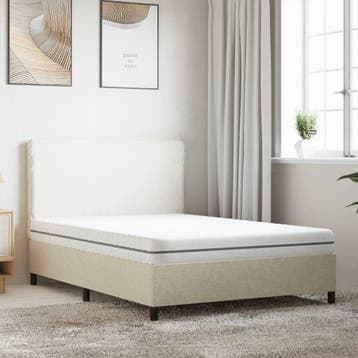 vidaXL Schuimmatras middelzacht 120x200 cm, Verzenden, Nieuw