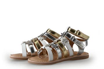 Colors of California Sandalen Meisjes in maat 28 Zilver, Kinderen en Baby's, Kinderkleding | Schoenen en Sokken, Verzenden, Jongen of Meisje