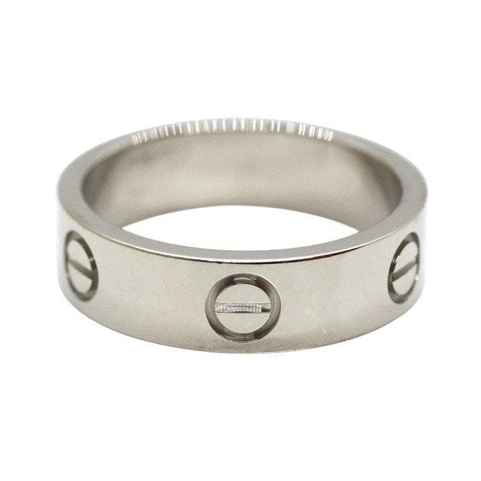 Cartier - Ring - Love - 18 karaat Witgoud, Bijoux, Sacs & Beauté, Bagues