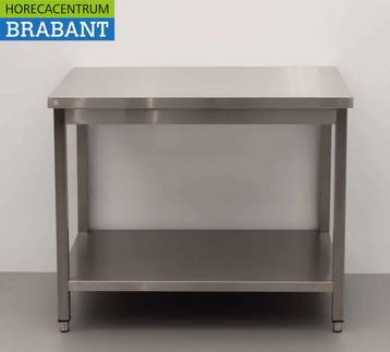 HCB RVS Werktafel Tafel Basic-line 100 x 60 x 85 cm Horeca, Ophalen of Verzenden, Nieuw in verpakking