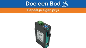 Bieden: Moxa IMC-21A-S-SC Industrial Ethernet-to-Fiber Medi, Ophalen of Verzenden, Nieuw