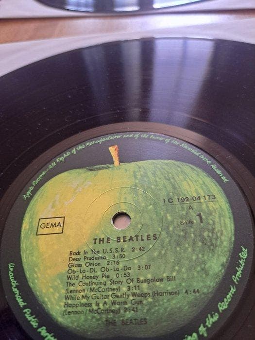 Beatles - White Album - 2 x LP Album (dubbelalbum) - 1973, Cd's en Dvd's, Vinyl Singles
