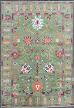 Afghaan modern Ziegler (unused )-handgeknoopt-wol - nieuw -, Nieuw