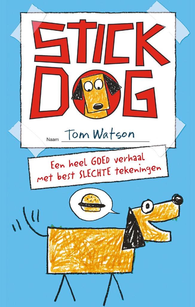 Stick dog 1 - Stick dog (9789402705751, Tom Watson), Antiquités & Art, Antiquités | Livres & Manuscrits, Envoi