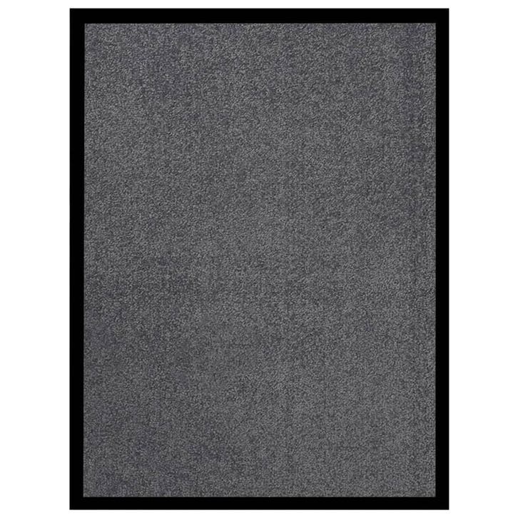 vidaXL Deurmat 40x60 cm antracietkleurig, Tuin en Terras, Deurmatten, Nieuw, Verzenden