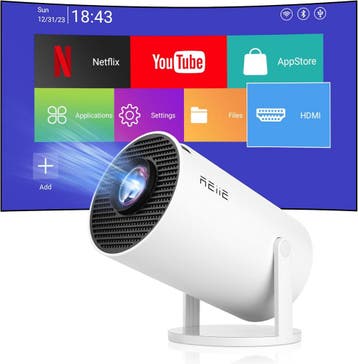 Smart Beamer WiFi6 | Tweede kansje | Compact & draagbaar, Verzenden, LCD