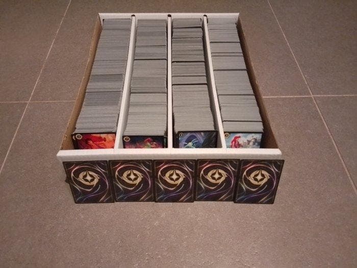 Disney - 4000 Bulk kaarten - Disney Lorcana, Verzamelen, Overige Verzamelen
