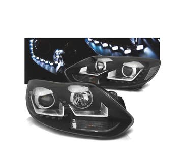 PHARES FORD FOCUS 11-14 DAYLIGHT FOND NOIR, Verzenden, Nieuw
