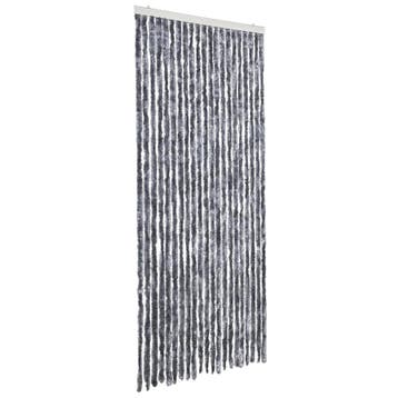 Rideau anti-mouches chenille argent 90x200cm - Produit re..., Verzenden