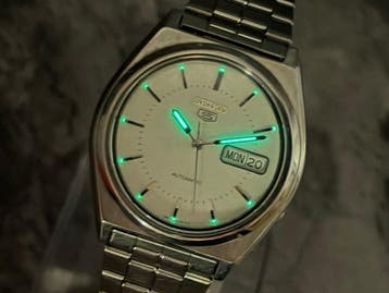 Seiko - Seiko 5 Automatic Day-Date - Zonder minimumprijs -