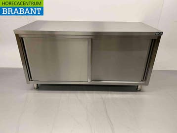 RVS HCB Werkkast Kast Werktafel Premium-line 2 schuifdeuren, Ophalen of Verzenden, Nieuw in verpakking