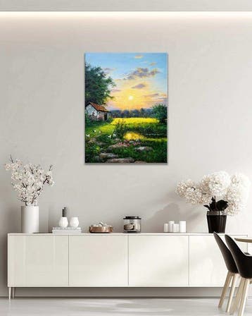 Stefano - Sunset Over the Farm