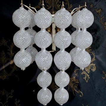 Kroonluchter - Vintage wanddecor van Murano-glas, cluster., Antiek en Kunst