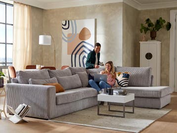 Zetel vanaf €619.-  | Grijze Hoeksalon, Nieuw