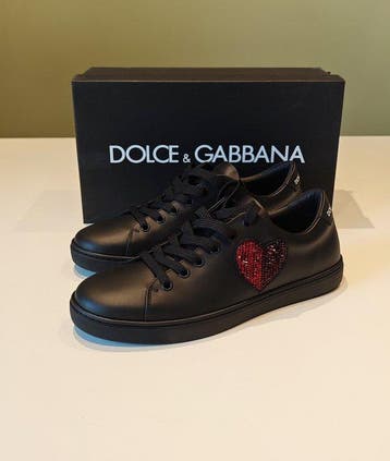 Dolce & Gabbana - Portofino Heart - Sneakers - Taille : EU, Nieuw