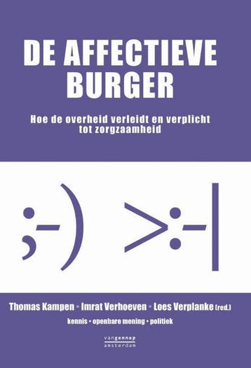 De affectieve burger / Kennis, openbare mening, politiek, Verzenden, Loes Verplanke
