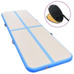 vidaXL Gymnastiekmat met pomp opblaasbaar 300x100x10 cm PVC, Verzenden, Nieuw