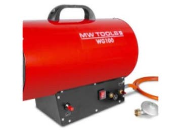 Veiling - MW Tools warmeluchtblazer op propaangas 18-30kW, Nieuw