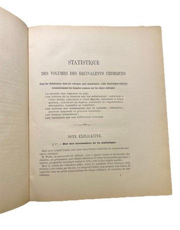 Gratien West - Statistique des volumes des équivalents