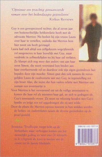 De minnares en de echtgenote 9789041010377 J. TROLLOPE, Verzenden, J. TROLLOPE