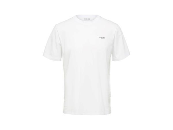 Veiling - Selected Homme Aspen Logo Tee Wit - XXL, Kleding | Heren, T-shirts