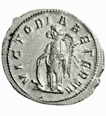 Romeinse Rijk. Gordian III (238-244 n.Chr.). Antoninianus, Postzegels en Munten